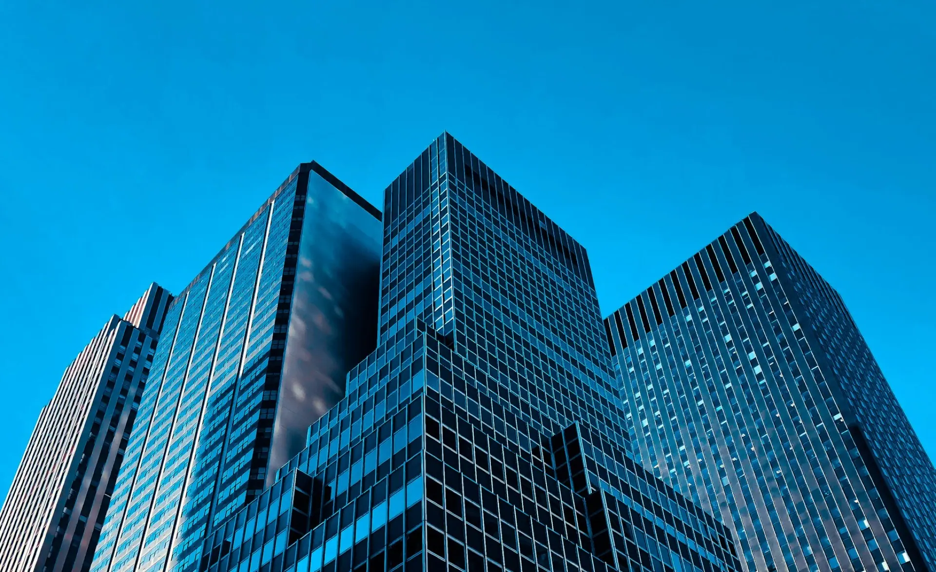 Contemporary commercial real estate and office architecture